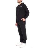 Survêtement classique pour homme LOTTO avec détails de marque, combinaison de sport en coton, survêtement de jogging MJOV10001NET, noir Survêtement classique pour homme LOTTO avec détails de marque, combinaison de sport en coton, survêtement de jogging MJOV10001NET, noir