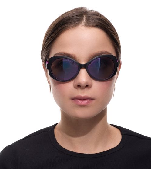 adidas Women's Sunglasses with Mirrored Lenses and Black Temples, Summer Glasses, Filter Category 2 EW3540 Black