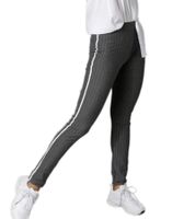 Pantaloni da lavoro a vita alta da donna Aniston CASUAL, pantaloni da ufficio a righe, pantaloni da tutti i giorni skinny, 68695405, grigio/bianco