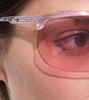 occhiali da sole sportivi adidas da donna occhiali da ciclismo con lenti rosa filtro di protezione UVA e UVB categoria 1 occhiali da vacanza SP0003 0027S trasparenti