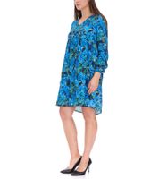 Aniston CASUAL Abito corto da donna estivo a maniche lunghe 36726314 Blu/Verde
