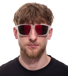adidas Sport Men's Sunglasses with Red/Orange Lenses and Transparent Temples SP0008 6126G Transparent adidas Sport Men's Sunglasses with Red/Orange Lenses and Transparent Temples SP0008 6126G Transparent