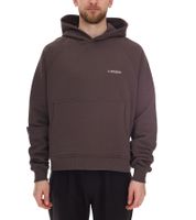 Sweat à capuche pour homme STONES, pull en coton moderne, pull à capuche avec logo brodé, coupe oversize, 400 g/m², marron, beige, noir Sweat à capuche pour homme STONES, pull en coton moderne, pull à capuche avec logo brodé, coupe oversize, 400 g/m², marron, beige, noir