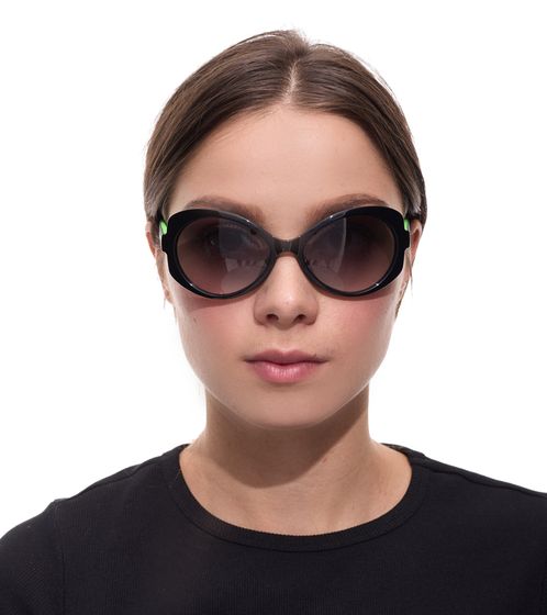 adidas Women's Sunglasses, Gradient Glasses, Butterfly Glasses, 100% UVA & UVB Protection, Filter Category 2, Holiday Glasses EW3539 Black