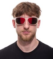 Occhiali da sole adidas Sport da uomo con lenti rosso/arancioni e aste trasparenti. Occhiali da sole per il tempo libero SP0014 6226G Trasparenti. Occhiali da sole adidas Sport da uomo con lenti rosso/arancioni e aste trasparenti. Occhiali da sole per il tempo libero SP0014 6226G Trasparenti.