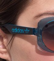 Occhiali da sole adidas da donna, stile farfalla, sfumati, filtro categoria 2, protezione UVA e UVB al 100%, occhiali da spiaggia EW3545, occhiali da sole turchesi da donna di adidas