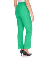 Aniston CASUAL Women's Summer Pants, Bootcut Pants, Lightweight Flared Pants, High Waist, 61443431 Green