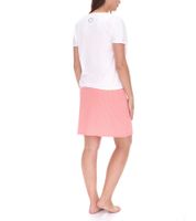 Lot de 2 robes d'été pour femmes ALIFE AND KICKIN et chemise à manches courtes, mini-robe en coton à pois, t-shirt 66118659 rose/blanc