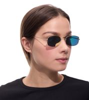 Gafas de sol MILLNER Hilton para mujer, espejadas, filtro de protección 100 % UV 400, categoría 3, para vacaciones, 0020703, dorado/rosa