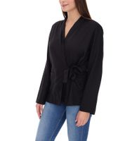 OTTO Women's Business Blazer with Tie, Basic Jacket, Wrap Jacket, Suit Jacket 66126730 Black OTTO Women's Business Blazer with Tie, Basic Jacket, Wrap Jacket, Suit Jacket 66126730 Black