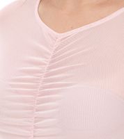 Maglia a maniche lunghe da donna Aniston CASUAL, maglione trasparente da tutti i giorni con scollo a V, maglia estiva 99505354 Rosa