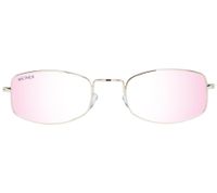 Gafas de sol MILLNER Hilton para mujer, protección 100 % UV 400, filtro categoría 3, gafas de vacaciones 002070 dorado/rosa espejado o dorado/amarillo