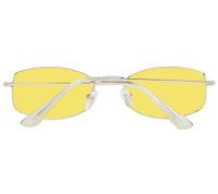 Gafas de sol MILLNER Hilton para mujer, protección 100 % UV 400, filtro categoría 3, gafas de vacaciones 002070 dorado/rosa espejado o dorado/amarillo