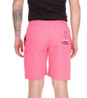 GEOGRAPHICAL NORWAY Quara/Quoyal Men's Swim Trunks with Logo Print, Swim Shorts with Pockets, Swim Shorts, Navy/Pink GEOGRAPHICAL NORWAY Quara/Quoyal Men's Swim Trunks with Logo Print, Swim Shorts with Pockets, Swim Shorts, Navy/Pink