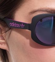 adidas Women's Sunglasses with Mirrored Lenses and Black Temples, Summer Glasses, Filter Category 2, EW3540 Black