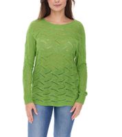 Aniston Damen Langarm-Shirt mit Rücken-Cut-Out Alltags-Pullover Sommer-Shirt 48676348 Grün Aniston Damen Langarm-Shirt mit Rücken-Cut-Out Alltags-Pullover Sommer-Shirt 48676348 Grün