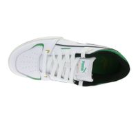 Chaussures en cuir véritable PUMA SLIPSTREAM au style rétro. Baskets décontractées aux accents colorés. Chaussures à lacets. 39326601 Blanc/Vert