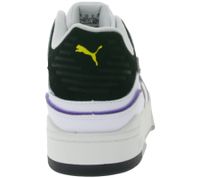 Chaussures en cuir véritable PUMA SLIPSTREAM au style rétro. Baskets décontractées aux accents colorés. Chaussures à lacets. 39326602 Blanc/Violet