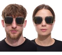 Converse Damen & Herren Sonnenbrille mit UV400-Schutz mit Lichtdurchlässigkeit 3 Urlaubs-Brille SCO148 8FEY Gold/Grün