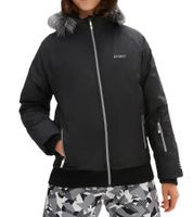 Kinder Winter-Jacke für Mädchen nachhaltige Ski-Jacke Outdoor-Jacke mit Kapuze und Fellrand zum abnehmen Schneejacke 938001 Schwarz Kinder Winter-Jacke für Mädchen nachhaltige Ski-Jacke Outdoor-Jacke mit Kapuze und Fellrand zum abnehmen Schneejacke 938001 Schwarz