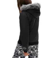 Kinder Winter-Jacke für Mädchen nachhaltige Ski-Jacke Outdoor-Jacke mit Kapuze und Fellrand zum abnehmen Schneejacke 938001 Schwarz Kinder Winter-Jacke für Mädchen nachhaltige Ski-Jacke Outdoor-Jacke mit Kapuze und Fellrand zum abnehmen Schneejacke 938001 Schwarz