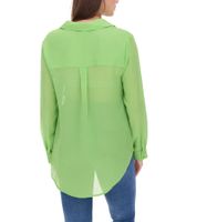 Aniston SELECTED Damen Sommer-Bluse Langarm-Shirt mit Kent-Kragen sommerliche Basic-Bluse Gelb oder Grün Aniston SELECTED Damen Sommer-Bluse Langarm-Shirt mit Kent-Kragen sommerliche Basic-Bluse Gelb oder Grün
