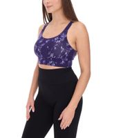 2-pack FAYN SPORTS Women's Sports Bra, Marbled Sports Top with Cotton Content, Activewear, Training Bra, Yoga Bra 34171929 Purple/Gray 2-pack FAYN SPORTS Women's Sports Bra, Marbled Sports Top with Cotton Content, Activewear, Training Bra, Yoga Bra 34171929 Purple/Gray