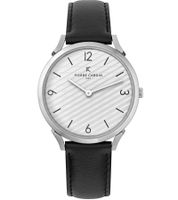 Reloj de pulsera para hombre Pierre Cardin en caja de regalo, reloj analógico de cuarzo con correa de piel, 3 ATM, 40 mm o 39 mm, plata/oro, negro o plata/negro Reloj de pulsera para hombre Pierre Cardin en caja de regalo, reloj analógico de cuarzo con correa de piel, 3 ATM, 40 mm o 39 mm, plata/oro, negro o plata/negro