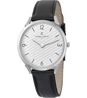 Reloj de pulsera para hombre Pierre Cardin en caja de regalo, reloj analógico de cuarzo con correa de piel, 3 ATM, 40 mm o 39 mm, plata/oro, negro o plata/negro Reloj de pulsera para hombre Pierre Cardin en caja de regalo, reloj analógico de cuarzo con correa de piel, 3 ATM, 40 mm o 39 mm, plata/oro, negro o plata/negro