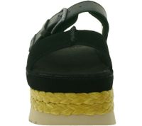 UGG Australia Aubrey Slide da donna, scarpe estive con plateau in vera pelle e suola in EVA, W/1167451, nero