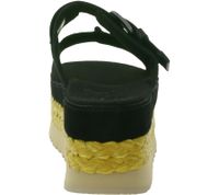 UGG Australia Aubrey Slide da donna, scarpe estive con plateau in vera pelle e suola in EVA, W/1167451, nero