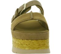UGG Australia Aubrey Slide da donna, scarpe estive con plateau in vera pelle e suola in EVA, W/1167451, marrone
