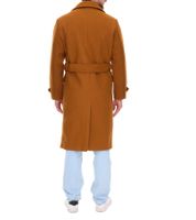 Mantel für Herren mit Woll-Anteil Herbst-Jacke mit Gürtel Langarm mit Knöpfen Winter-Jacke 936768 Braun Mantel für Herren mit Woll-Anteil Herbst-Jacke mit Gürtel Langarm mit Knöpfen Winter-Jacke 936768 Braun