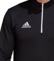 Pull d'entraînement adidas Entrada 22 Halfzip pour homme, haut de sport durable avec technologie AEROREADY H57544, noir Pull d'entraînement adidas Entrada 22 Halfzip pour homme, haut de sport durable avec technologie AEROREADY H57544, noir