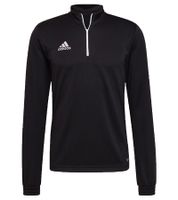 Pull d'entraînement adidas Entrada 22 Halfzip pour homme, haut de sport durable avec technologie AEROREADY H57544, noir Pull d'entraînement adidas Entrada 22 Halfzip pour homme, haut de sport durable avec technologie AEROREADY H57544, noir