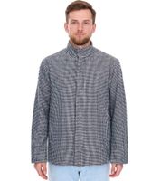 Chaqueta de entretiempo para hombre con estampado pata de gallo, chaqueta de primavera 957466, negro/blanco Chaqueta de entretiempo para hombre con estampado pata de gallo, chaqueta de primavera 957466, negro/blanco
