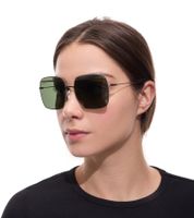 Converse Damen & Herren Sonnenbrille mit UV400-Schutz mit Lichtdurchlässigkeit 3 Urlaubs-Brille SCO148 Grau/Rot oder Gold/Grün