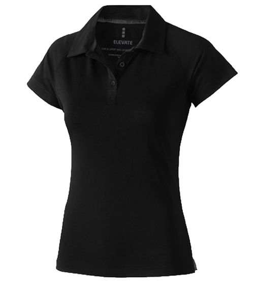 Polo femme ELEVATE Ottawa Polo sport en maille piquée Cool Fit 220 g/m² 3908399 Noir