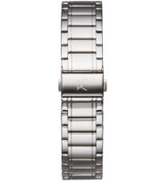 Montre-bracelet analogique à quartz pour homme Pierre Cardin avec bracelet en acier inoxydable 3ATM 40 mm en argent/blanc ou argent/noir
