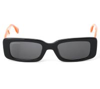Converse Damen & Herren Sonnenbrille mit UV400-Schutz mit Lichtdurchlässigkeit S2 Urlaubs-Brille Sommer-Brille SCO228 Schwarz/Grün, Schwarz/Pink oder Schwarz/Orange