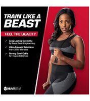 Corde à sauter BEASTGEAR Elite Premium en aluminium Corde à sauter Speed Fitness de 3 m ou corde à sauter Speed Fitness de 2,8 m en acier Fitness Boxe, MMA, HIIT, Musculation Rouge/Noir ou Noir Corde à sauter BEASTGEAR Elite Premium en aluminium Corde à sauter Speed Fitness de 3 m ou corde à sauter Speed Fitness de 2,8 m en acier Fitness Boxe, MMA, HIIT, Musculation Rouge/Noir ou Noir