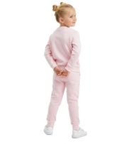 Tuta da jogging PUMA per bambine, set da 2 pezzi, felpa con scollo rotondo, set in cotone, 627915, taglia 62, rosa