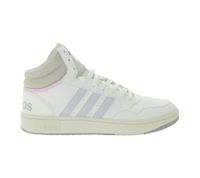 Scarpe da basket vintage adidas Hoops 3.0 da donna, con lacci, stile Mid-Sneaker, GZ4560, bianco/rosa Scarpe da basket vintage adidas Hoops 3.0 da donna, con lacci, stile Mid-Sneaker, GZ4560, bianco/rosa