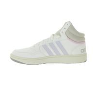 Scarpe da basket vintage adidas Hoops 3.0 da donna, con lacci, stile Mid-Sneaker, GZ4560, bianco/rosa Scarpe da basket vintage adidas Hoops 3.0 da donna, con lacci, stile Mid-Sneaker, GZ4560, bianco/rosa