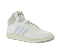 Scarpe da basket vintage adidas Hoops 3.0 da donna, con lacci, stile Mid-Sneaker, GZ4560, bianco/rosa Scarpe da basket vintage adidas Hoops 3.0 da donna, con lacci, stile Mid-Sneaker, GZ4560, bianco/rosa