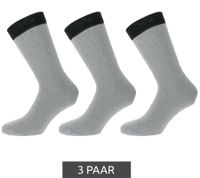 3 Pairs of Men's Work Socks, Cotton Work Socks, Long Socks, MWS-21002, Dark Gray or Light Gray 3 Pairs of Men's Work Socks, Cotton Work Socks, Long Socks, MWS-21002, Dark Gray or Light Gray