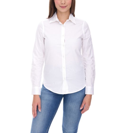 ELEVATE Hamell Long-Sleeve Shirt, Simple Women's Poplin Blouse, 3816901 White