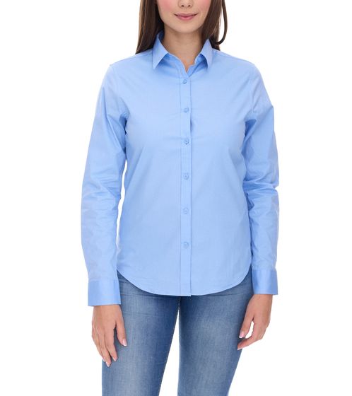 ELEVATE Hamell Long-Sleeved Shirt, Simple Women's Poplin Blouse, 3816940 Light Blue