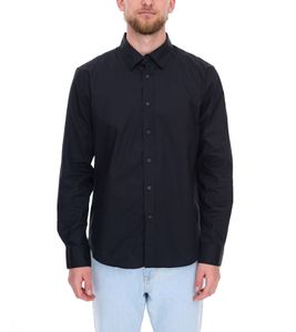 Chemise à manches longues ELEVATE Hamell, chemise business simple pour homme, popeline 118 g/m² 3816899 Noir