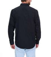 Chemise à manches longues ELEVATE Hamell, chemise business simple pour homme, popeline 118 g/m² 3816899 Noir